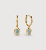 Liu Guang Earrings – 18K Vermeil · Natural Gemstone - Image 4