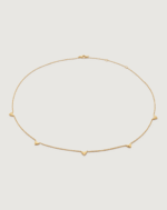 ALESSIA LOVE Heart Station Chain Necklace