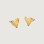 ALESSIA LOVE Heart Stud Earrings