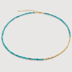ALESSIA LOVE Mini Gemstone Beaded Necklace