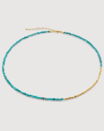ALESSIA LOVE Mini Gemstone Beaded Necklace