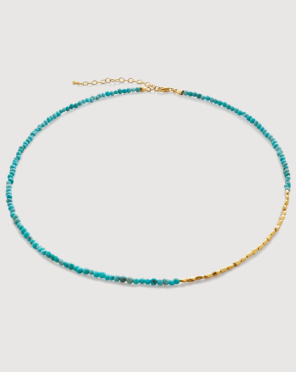 ALESSIA LOVE Mini Gemstone Beaded Necklace