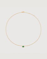ALESSIA LOVE Minimal Gemstone Necklace