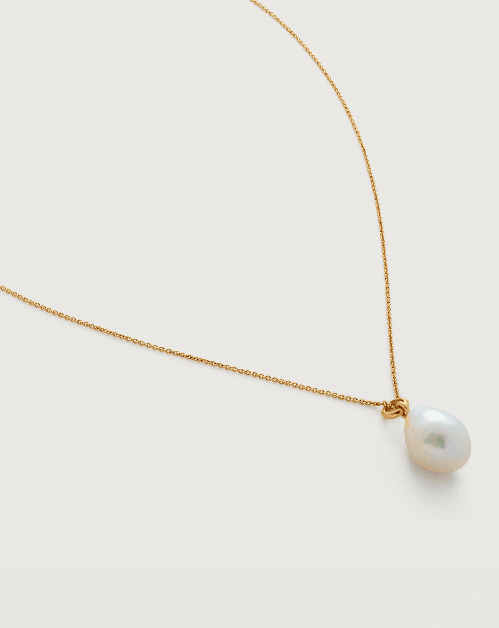 1 ALESSIA LOVE Baroque Pearl Pendant Necklace - Image 1