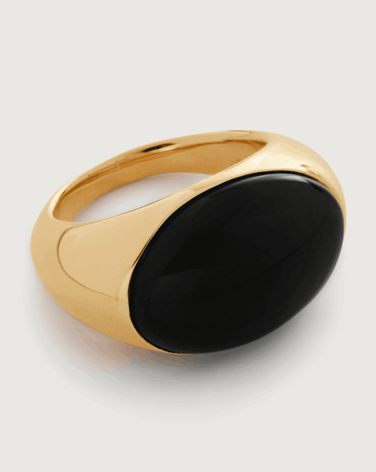 1 ALESSIA LOVE Oval Gemstone Ring - Image 1