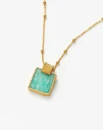 ALESSIA LOVE Natural Stone Pendant Necklace - Image 4