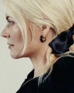 ALESSIA LOVE Semi-Gemstone Hoop Earrings - Image 8