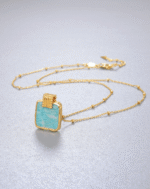 ALESSIA LOVE Natural Stone Pendant Necklace - Image 5