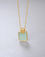 ALESSIA LOVE Natural Stone Pendant Necklace - Image 2