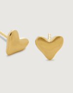 ALESSIA LOVE Heart Stud Earrings - Image 2