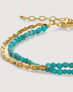 ALESSIA LOVE Mini Gemstone Beaded Bracelet - Image 2