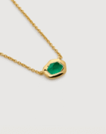 ALESSIA LOVE Minimal Gemstone Necklace - Image 2