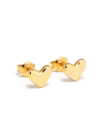 ALESSIA LOVE Heart Stud Earrings - Image 3