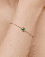 ALESSIA LOVE Single Gem Pebble Bracelet - Image 3