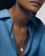 ALESSIA LOVE Baroque Pearl Pendant Necklace - Image 4