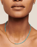 ALESSIA LOVE Mini Gemstone Beaded Necklace - Image 20