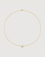 ALESSIA LOVE Minimal Gemstone Necklace - Image 5