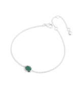 ALESSIA LOVE Single Gem Pebble Bracelet - Image 7