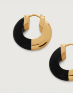 ALESSIA LOVE Semi-Gemstone Hoop Earrings - Image 11
