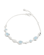 ALESSIA LOVE Gemstone Pebble Chain Bracelet - Image 8