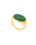 ALESSIA LOVE Oval Gemstone Ring - Image 8
