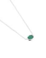 ALESSIA LOVE Minimal Gemstone Necklace - Image 9