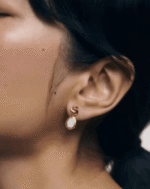 ALESSIA LOVE Geometric Gemstone Drop Earrings - Image 9