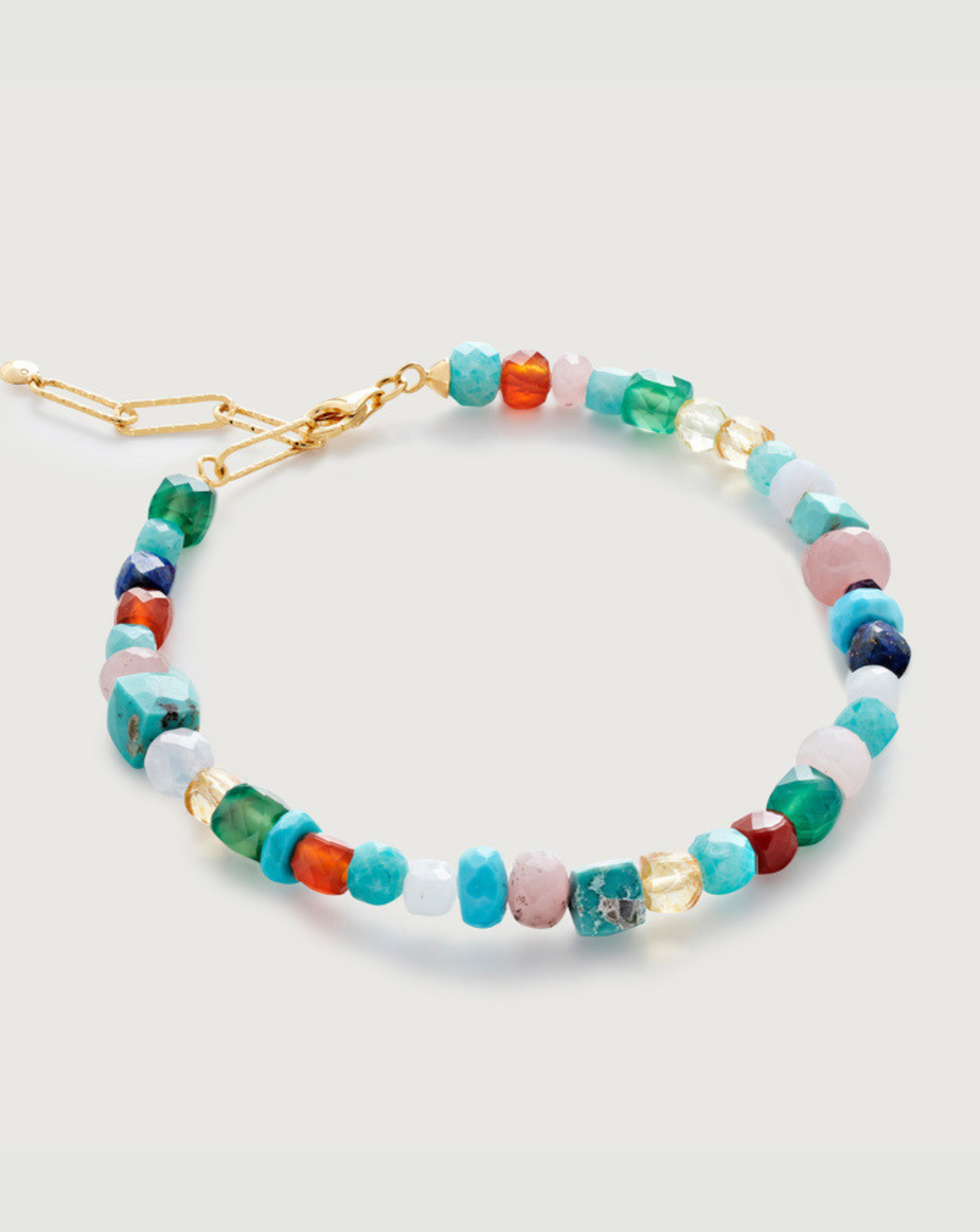 1 ALESSIA LOVE Natural Gemstone Beaded Bracelet - Image 1