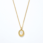 ALESSIA LOVE Natural Moonstone Necklace