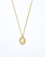 ALESSIA LOVE Natural Moonstone Necklace
