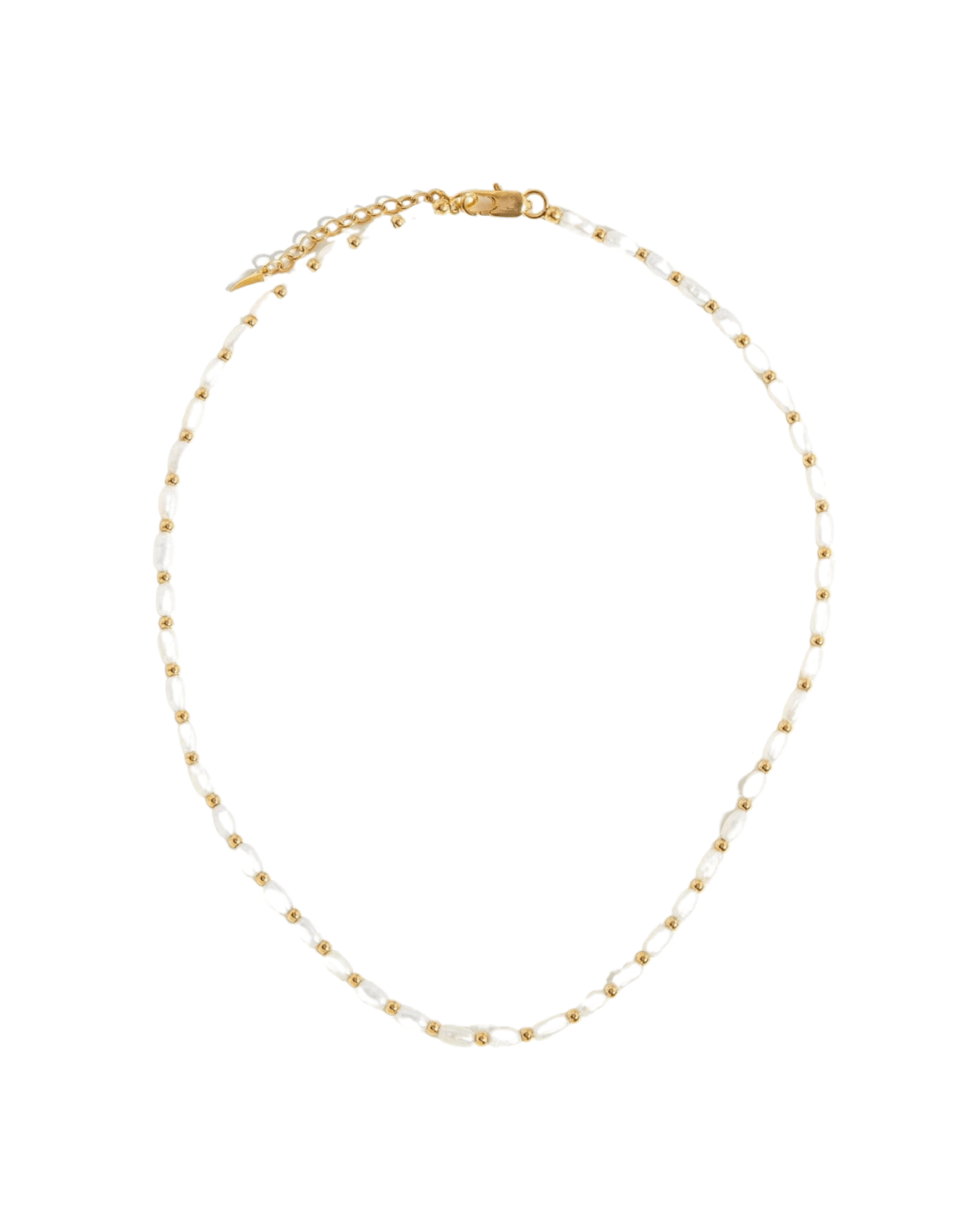 1 ALESSIA LOVE Seed Pearl Beaded Choker - Image 1