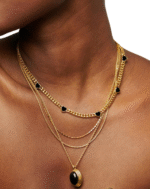 ALESSIA LOVE Jelly Heart Gemstone Charm Necklace - Image 11