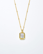 ALESSIA LOVE Square Reversible Pendant Necklace - Image 2
