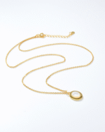 ALESSIA LOVE Natural Moonstone Necklace - Image 2