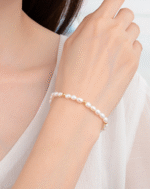 ALESSIA LOVE Freshwater Rice Pearl Bracelet - Image 3