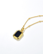 ALESSIA LOVE Square Reversible Pendant Necklace - Image 3