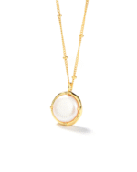ALESSIA LOVE Baroque Button Pearl Necklace - Image 3