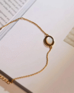 ALESSIA LOVE Natural Moonstone Bracelet - Image 4