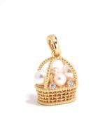 ALESSIA LOVE Pearl Basket Necklace|Vintage Woven Pendant - Image 4