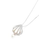 ALESSIA LOVE Shell Pearl Necklace|Mother-of-Pearl Pendant - Image 5