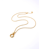 ALESSIA LOVE Circular Pendant Necklace - Image 5