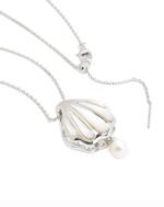 ALESSIA LOVE Shell Pearl Necklace|Mother-of-Pearl Pendant - Image 6