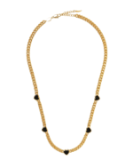 ALESSIA LOVE Jelly Heart Gemstone Charm Necklace - Image 9