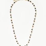 Natural Pearl & Gemstone Beaded Necklace