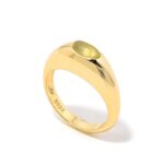 ALESSIA LOVE Natural Stone Dome Ring