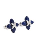 ALESSIA LOVE Four-Petal Stone Stud Earrings - Image 10