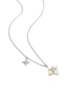Four-Leaf Luxury Stone Necklace - Image 12