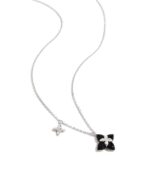 Four-Leaf Luxury Stone Necklace - Image 13