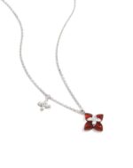 Four-Leaf Luxury Stone Necklace - Image 14