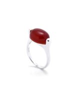 ALESSIA LOVE Natural Stone Oval Adjustable Ring - Image 22